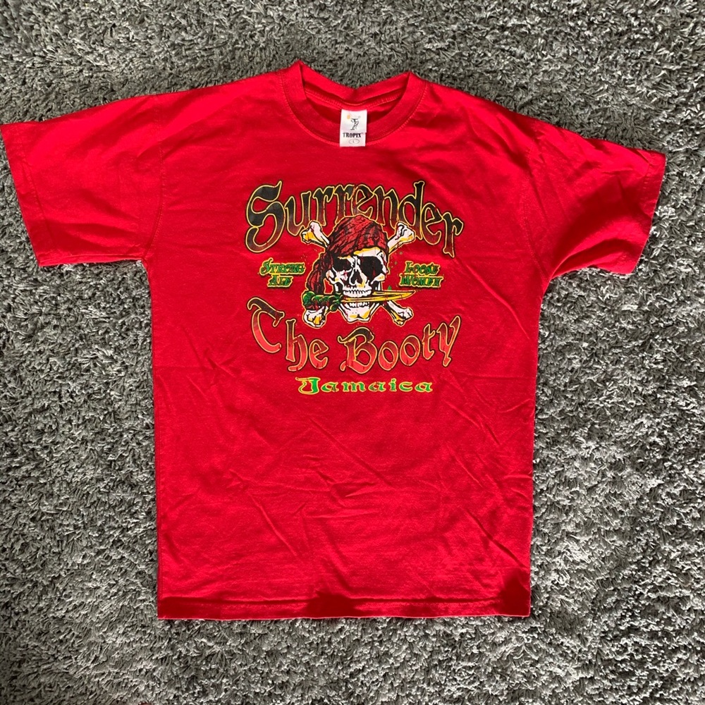 Tropix Surrender The Booty Jamaica shirt